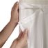Zenna Home White Shower Curtain 71x74 Sheer And Waterproof Liner Case Of 12