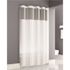 Zenna Home Inspire Frame Easy Hang White Shower Curtain 71x77 Case Of 12