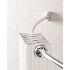 Zenna Home Herringbone Easy Hang Shower Curtain 71x77" In White Case Of 12
