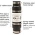 Pro Series Pumps 2.0" Quiet PVC Check Valve Rubber Unions Steel Hose Clamps
