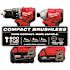 Milwaukee M18 Compact Brushless 2 Tool Combo Kit