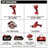 Milwaukee M18 Compact Brushless 4-Tool Combo Kit
