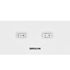 Broan 30-Inch Convertible Range Hood, White-On-white, 230 Max Blower CFM