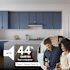Broan 30-In Under Cabinet Range Hood, Estar, 350 Max Blower Cfm, Stainless Steel