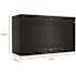 Whirlpool 30" 1.1 Cu.ft. Air-Fry Over-The-range Microwave, 950 W Black