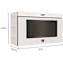 Whirlpool 30" 1.1 Cu.ft. Air-Fry Over-The-range Microwave, 950 W White