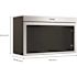 Maytag 1.1 Cu.ft. Over-The-range Flush Built-In Microwave In Stainless Steel