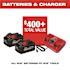 Milwaukee M18 Fuel 17â€ Dual Battery String Trimmer Kit