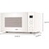 Whirlpool 1.6 Cu.ft. Sensor Cooking Microwave In White