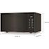 Whirlpool 1.6 Cu.ft. Sensor Cooking Microwave In Black