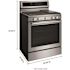 Kitchenaid 30-In 5.8 Cu. Ft. 5-Burner Gas Convection Range In Stainless Steel