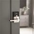 Kwikset Smartcode Contemporary Lever Smartkey Security Satin Nickel