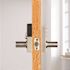Kwikset Smartcode Contemporary Lever Smartkey Security Satin Nickel