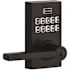 Kwikset Smartcode Contemporary Electronic Lever Smartkey Security  Iron Black