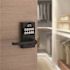 Kwikset Smartcode Contemporary Electronic Lever Smartkey Security  Iron Black