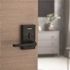 Kwikset Smartcode Contemporary Electronic Lever Smartkey Security  Iron Black