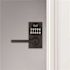 Kwikset Smartcode Contemporary Electronic Lever Smartkey Security  Iron Black