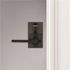 Kwikset Smartcode Contemporary Electronic Lever Smartkey Security  Iron Black