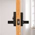 Kwikset Smartcode Contemporary Electronic Lever Smartkey Security  Iron Black