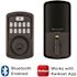 Kwikset Aura Bluetooth Keypad Smart Lock Iron Black