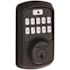 Kwikset Aura Bluetooth Keypad Smart Lock Iron Black