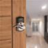 Kwikset 955 Smartcode Electronic Lever Smartkey Security Satin Nickel