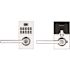 Kwikset 917 Smartcode Contemporary Lever Smartkey Security Polished Chrome