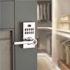 Kwikset 917 Smartcode Contemporary Lever Smartkey Security Polished Chrome