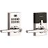 Kwikset 917 Smartcode Contemporary Lever Smartkey Security Polished Chrome