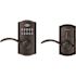 Kwikset 955 Smartcode Electronic Lever Smartkey Security Venetian Bronze