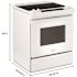 Whirlpool 30-Inch 4.8 Cu.ft. Electric Range With Frozen Bake Technology In White