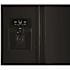 Whirlpool ENERGY STAR 25 Cu. Ft. Side By Side Refrigerator, Factory Installed Ice Maker, Black, ADA