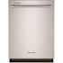 Kitchenaid 24 In. Tap Touch Dishwasher In Stainless Steel/printshield Finish