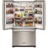 Kitchenaid 20 Cubic Feet 36-In Wide French Door Refrigeratorstainless Steel