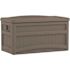 Suncast Commercial 73 Gallon Medium Deck Box,stoney