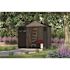 Suncast Commercial Storage Shed - Dark Taupe -Everett 6 Ft. X 5 Ft.