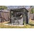 Suncast Commercial Outdoor Bar Stools - Cool Gray Package Of 2