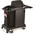 Suncast Commercial Premium Compact Housekeeping Cart With Hanging Bag