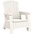 Suncast Commercial Adirondack Chair With Storage Ice Cube