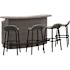 Suncast Commercial Backyard Oasis - Entertaining Bar - Cool Gray