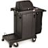 Suncast Commercial High Security Lockable Cleaning Cart With Bag