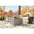 Suncast Commercial Elements Coffee Table With Storage - Dove Gray