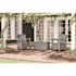 Suncast Commercial Elements Coffee Table With Storage - Dove Gray