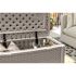 Suncast Commercial Elements Coffee Table With Storage - Dove Gray