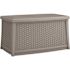 Suncast Commercial Elements Coffee Table With Storage - Dove Gray