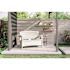 Suncast Commercial Elements Loveseat With Storage - Ice Cube