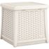 Suncast Commercial Elements End Table With Storage Ice Cube