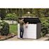 Suncast Commercial The Stow-Away Horizontal Shed - Modern