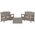 Suncast Commercial Elements Loveseat With Storage - Dove Gray