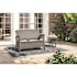 Suncast Commercial Elements Loveseat With Storage - Dove Gray